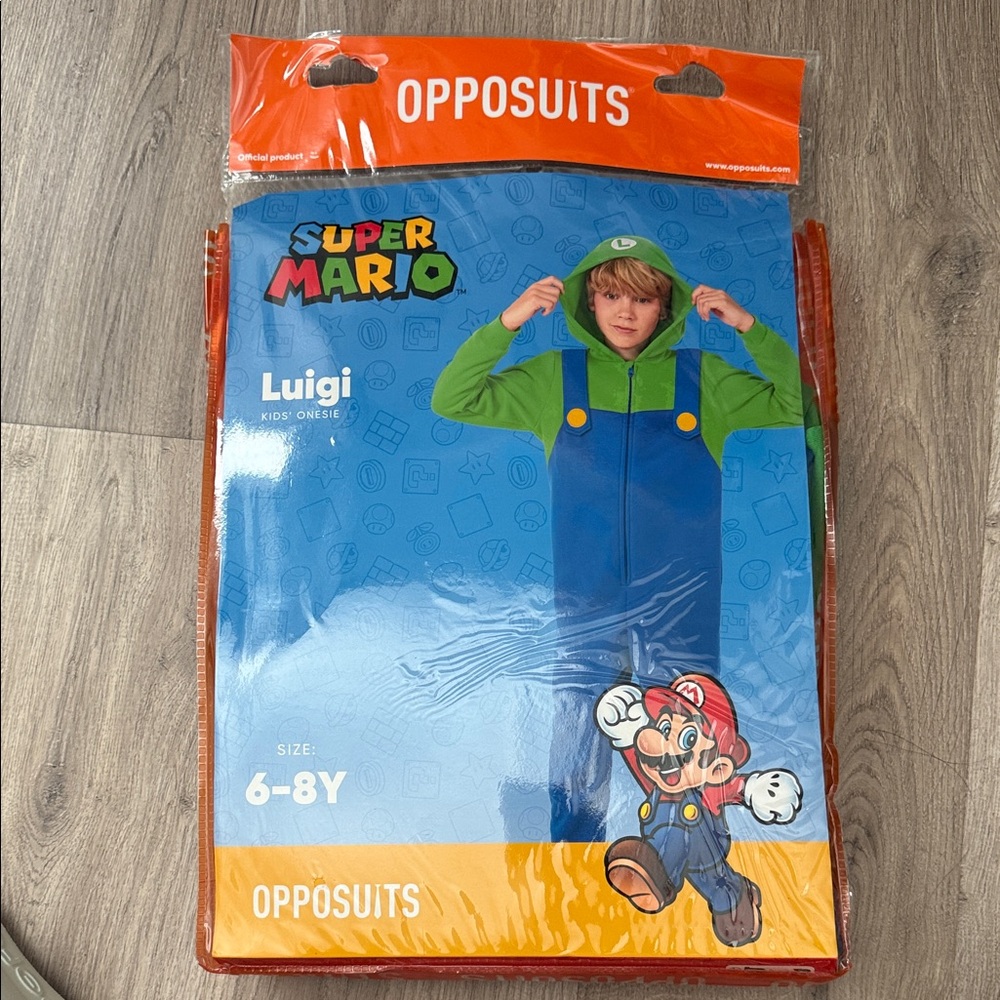 OppoSuits Kids Luigi Costume - Green and Blue